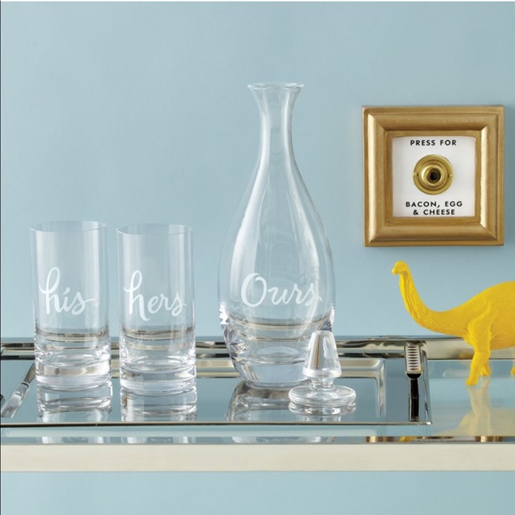 Kate Spade - “Ours” Decanter - Picture 2 of 3